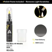 Touch Up Paint For Bmw All Models M48 Monolith With Polish Paste