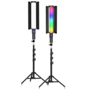 RGB Photography Video Light Stick Wand Party Colorful LED Lamp with Tripod Stand