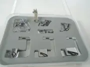 Roller Hemmer Hem Presser Foot Adjustable Bais Tape Binder For Bernina Old Style