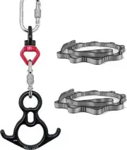 PRIOR FITNESS Aerial Silk Hardware (Deluxe Professional Set), Aerial Silk Aerial