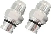 Aeroflow Screw In Cover Breather Adapte-10An Suits Ford Coyote V8 - AF708-10-09S