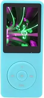 MP3 MP4 Player, 1.8in Portable Music Video Player Built in 8GB Memory, Support FM Radio, Recording, Games, Electronic Book, 30 Hours Playback, Expanded Up to 64GB (Blue)