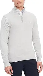 [Tommy Hilfiger] Men's M CTN Zip Mock Sweater