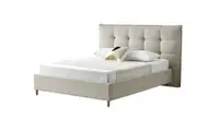 Brosa Tufted Cloud Wide Bed Frame (Natural)