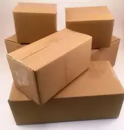 200 6x5x4 Corrugated Cardboard Shipping Boxes -Packing -Cartons -Mailing -Moving