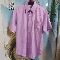 在飛比找蝦皮購物優惠-夢特嬌MONTAGUT紫色男短袖襯衫