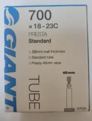 Giant PRESTA Standard 48mm 700x18-24C Bicycle Bike Tire Inner Tube