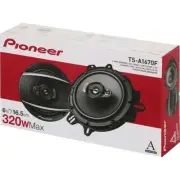 Pioneer TS-A1670F 320 Watt 6.5" 3-Way Coxial Car Audio Speakers 6-1/2" PAIR