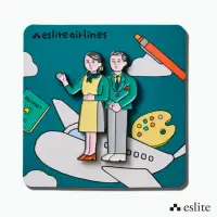 在飛比找誠品線上優惠-eslite x 朝野 Peko 徽章/ 空服員