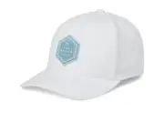TravisMathew Men's Standard Pier Imagination Adjustable Snapback Cap Hat, White
