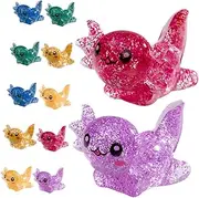 Milisten 24Pcs Axolotl Figurines Cute Resin Ornaments for DIY Crafts Garden Landscape Decor Fairy Garden Accessories for Creative Projects and Special Events