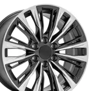 20x9 OE Wheels CA93 Gunmetal with Polished Face Wheel 6x5.5 (28mm)
