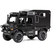 1/28 Black Pull-Back Model Toy Car Vehicle With Sound&Light Effect Boys Gifts C