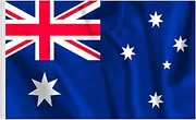 NASHRIO Australian Flag 3x5 Foot Australia Flag with Eyelets, AU Flag Banner Perfect for Sports Events, National Celebrations, Parties & Home Décor Outdoor Flag, Heavy Duty, 90 x 150 cm