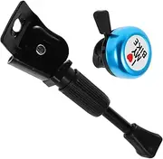 Outdoor Bike Kick Stand Sturdy Easy to Install Single-Sided Footrest for Bicycles