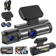 2025 New 64G Enesy Car Dash Cam, 1080P Enesy Front and Rear Dash Camera, 24-Hour