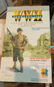 Dragon American Soldier Big Red One Dave brand new excellent condition!
