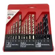 16 Piece Combination Heavy Duty Drill Set