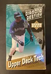 1996 Upper Deck Tech Baseball Factory Sealed Box- Look For Gold Diamond Destiny!