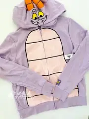 Disney Parks Journey Into Imagination Figment Cosplay Zip Up Hoodie M Medium NWT