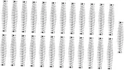 jojofuny 25pcs Stainless Steel Pruner Replacement Springs for Garden Trimmers and Flexible Garden Pruner Springs for Hand Easy Installation Resistant Efficient Pruning