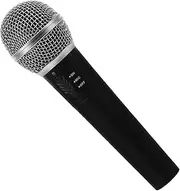 Abaodam Professional Wireless Microphone for Karaoke Live Performances Stage Computer Recording Portable Aluminum Body