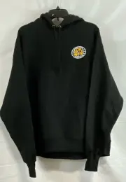 Champion Unisex Black New York Lacrosse Reverse Weave Pullover Hoodie XL NWT