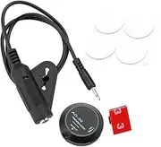 Yardwe 1 Set Professional Acoustic Guitar Pickup Self Adhesive Transducer for Easy Installation Lightweight and Compact Musical Instrument Accessory Durable Design Guitar Surface