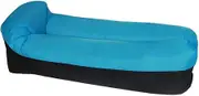 ZLYTQZHGBHD Outdoor Portable Inflatable Lazy Sofa ，Purple, Pink, Orange, Green, Blue (Color : Blue)
