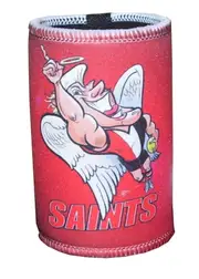 Saints Mascot Paul Harvey Design Can Cooler Stubby Holder