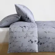 Calvin Klein Wildflower Print Sateen Comforter Set, Queen
