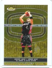 2006-07 Finest Moments Dwyane Wade DW11 399/399 LAST SERIAL # RAW MINT