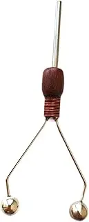 Oshhni Fly Tying Bobbin Holder Bobbin Thread Holder Portable Stainless Steel Ceramic Tips Fly Fishing Tackle Fly Fishing Tying Tool