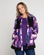 Phoenix Corduroy Jacket - Amethyst Dreams