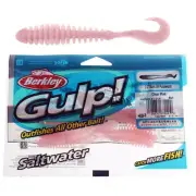 Berkley Gulp Pulse Worm Soft Bait 8cm Qty 8 Clear Pink