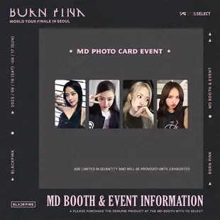 2023 Kpop BLACKPINK 首爾演唱會 MD 照片卡