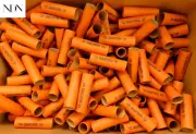 10x Quarter Paper Wrap/Tube/Roll $10 - Pre-Crimped - New Old Stock Vintage Rolls