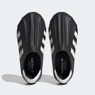 【adidas 愛迪達】Adifom Superstar 男女 休閒鞋 經典 Originals 懶人鞋 黑白(HQ8752)