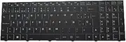 Laptop Backlit Keyboard for Gigabyte A5 X1 A5 K1 A7 X1 A7 K1 Spanish SP Black Frame New