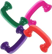 TEMPNAP 4pcs Colored Whisper Phones for Engaging Reading Prop for Speech Development Cognitive Learning and Fine Motor Skills Present