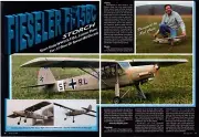 Model Airplane Plan (RC): Fieseler Fi-156 Storch 46" for .15 or Speed 480 EP