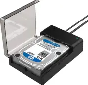 Sabrent USB 3.0- to SATA External Hard Drive Lay Flat Docking Station for 2.5-Au