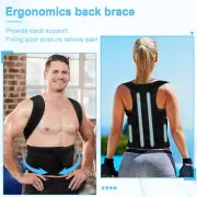 US Posture Corrector Corset Support Back Shoulder Brace Belt For Men Women 2021