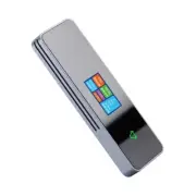 RGB SSD Case 10Gbps NVMe SSD Enclosure Aluminum Hard Disk Case