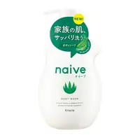 在飛比找森森購物網優惠-日本Kracie 娜艾菩沐浴乳/水潤蘆薈530mL/3入