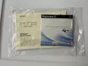 Playstation 2 PS2 Console Instruction Manual, Startup Disc, & Inserts NEW SEALED