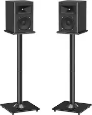 Universal Speaker Stands Pair for Surround Sound, 31" Height Floor Speaker Stand