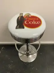COCA COLA COKE PREMIUM BAR STOOL ADJUSTABLE HEIGHT COCA-COLA SPRITE BOY