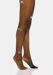 All That Glitters Fishnet Tights