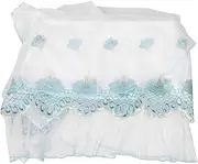 Indoor Air Conditioner Cover Lace Fabric Dustproof Wall Mounted No Need to Remove Complete Protection Air Conditioner Dust Cover Lace
